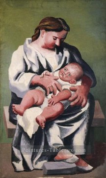  enfant - Maternite Mere et enfant 1921 cubistes